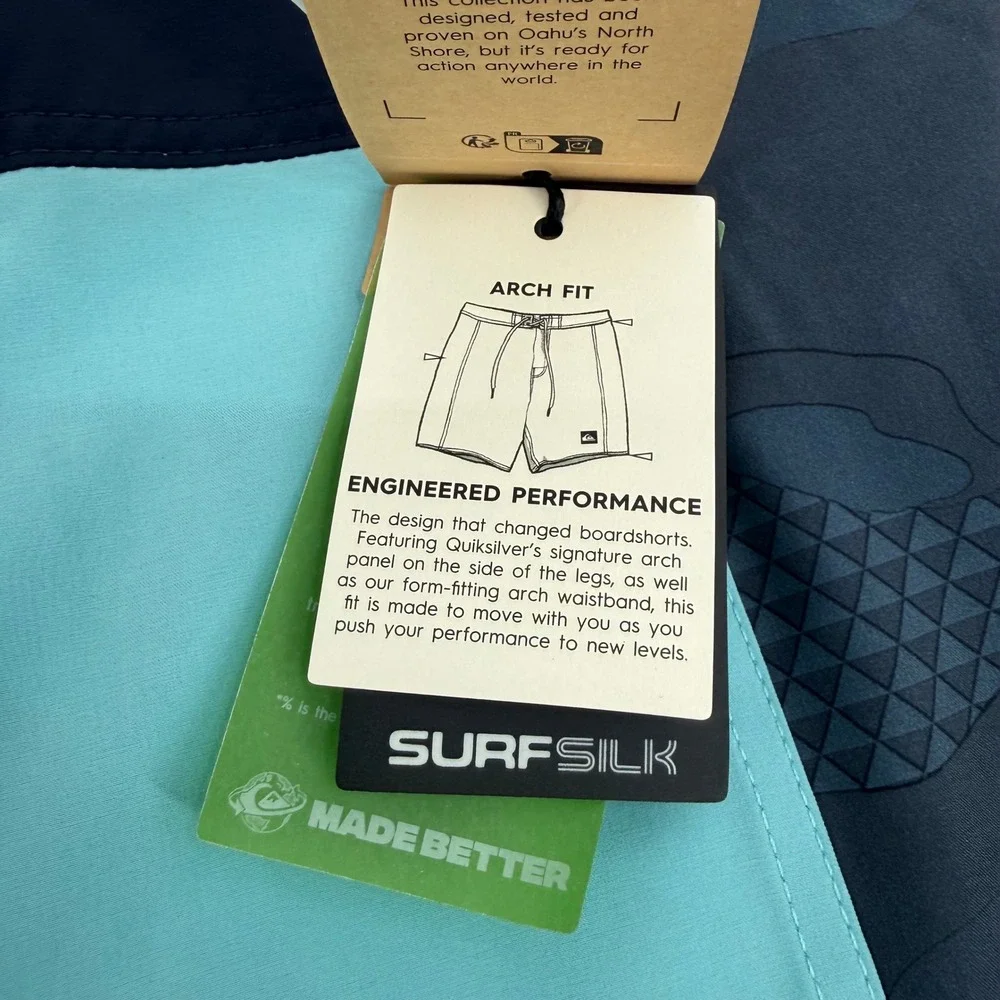 Quiksilver engineered performance